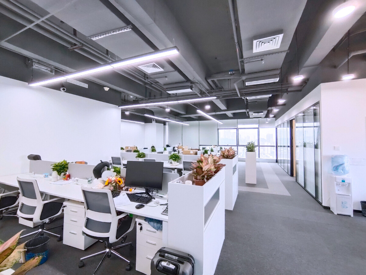 项目交付｜福田区860㎡金仕达，简约科技风办公空间赏析